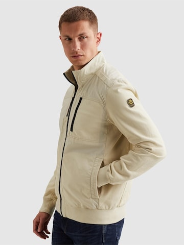 Giacca di mezza stagione 'Hybrid jacket with zipper closure and side pockets' di PME Legend in beige