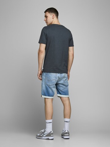 JACK & JONES Slimfit Shorts 'Rick' in Blau