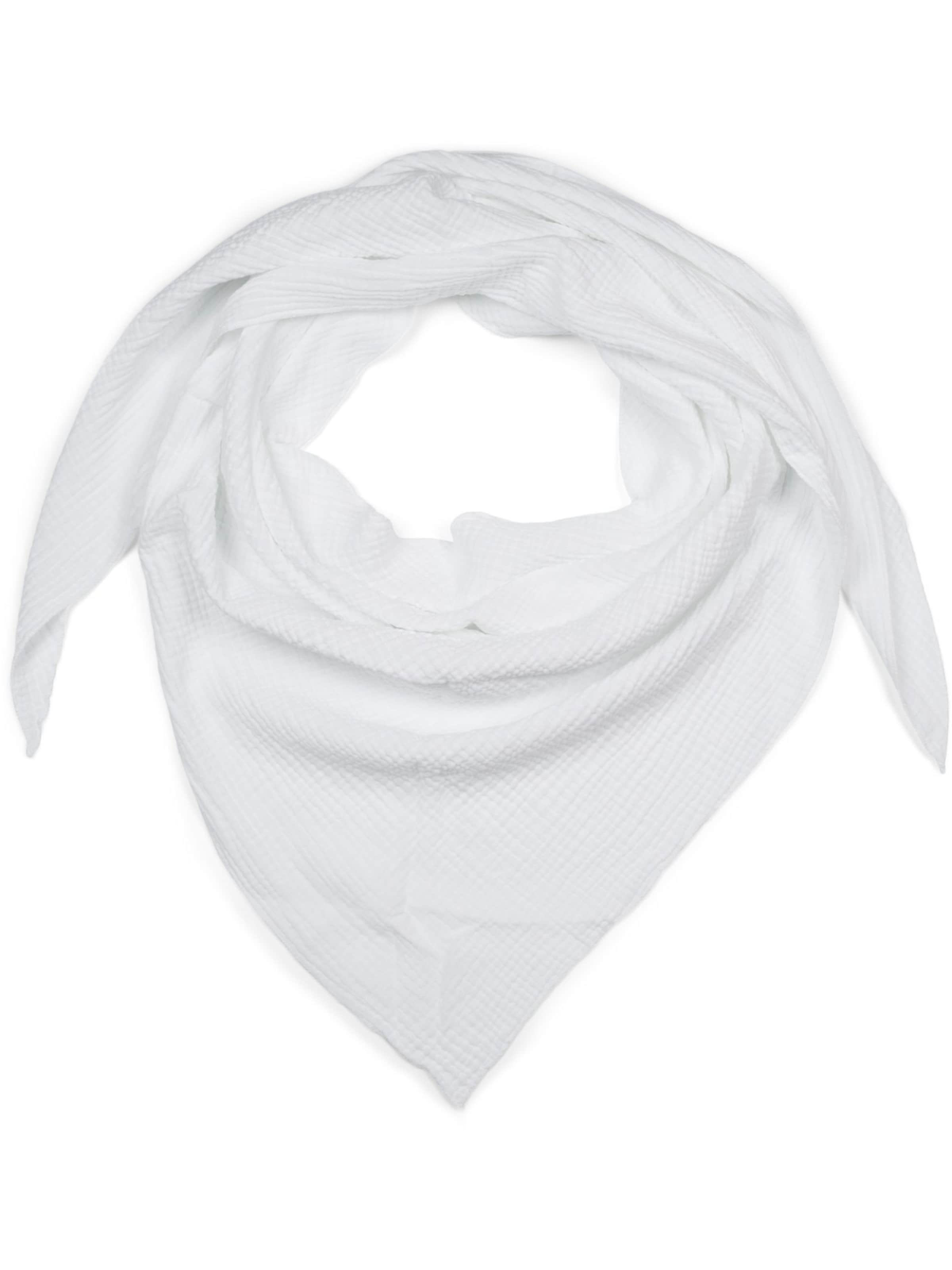 styleBREAKER Tuch 'Musselin Dreiecktuch Einfarbig'‌‌‌‌‌‌‌ in weiß, Produktansicht