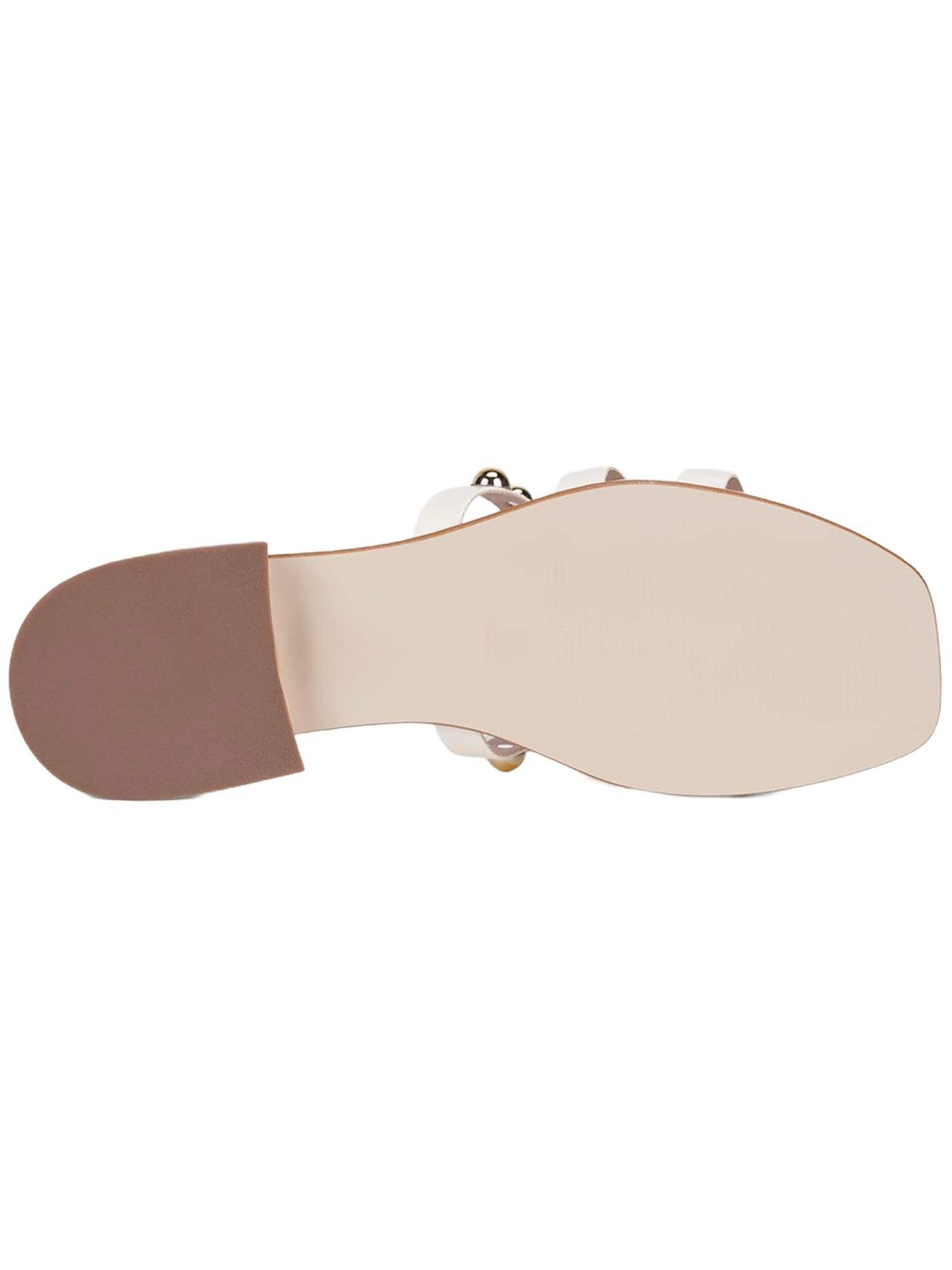 Mule 'Folien' Desa en blanc