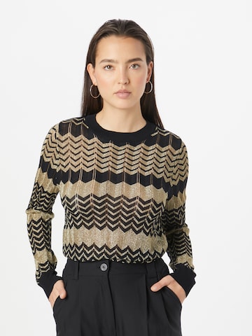 Oasis Sweater in Black: front