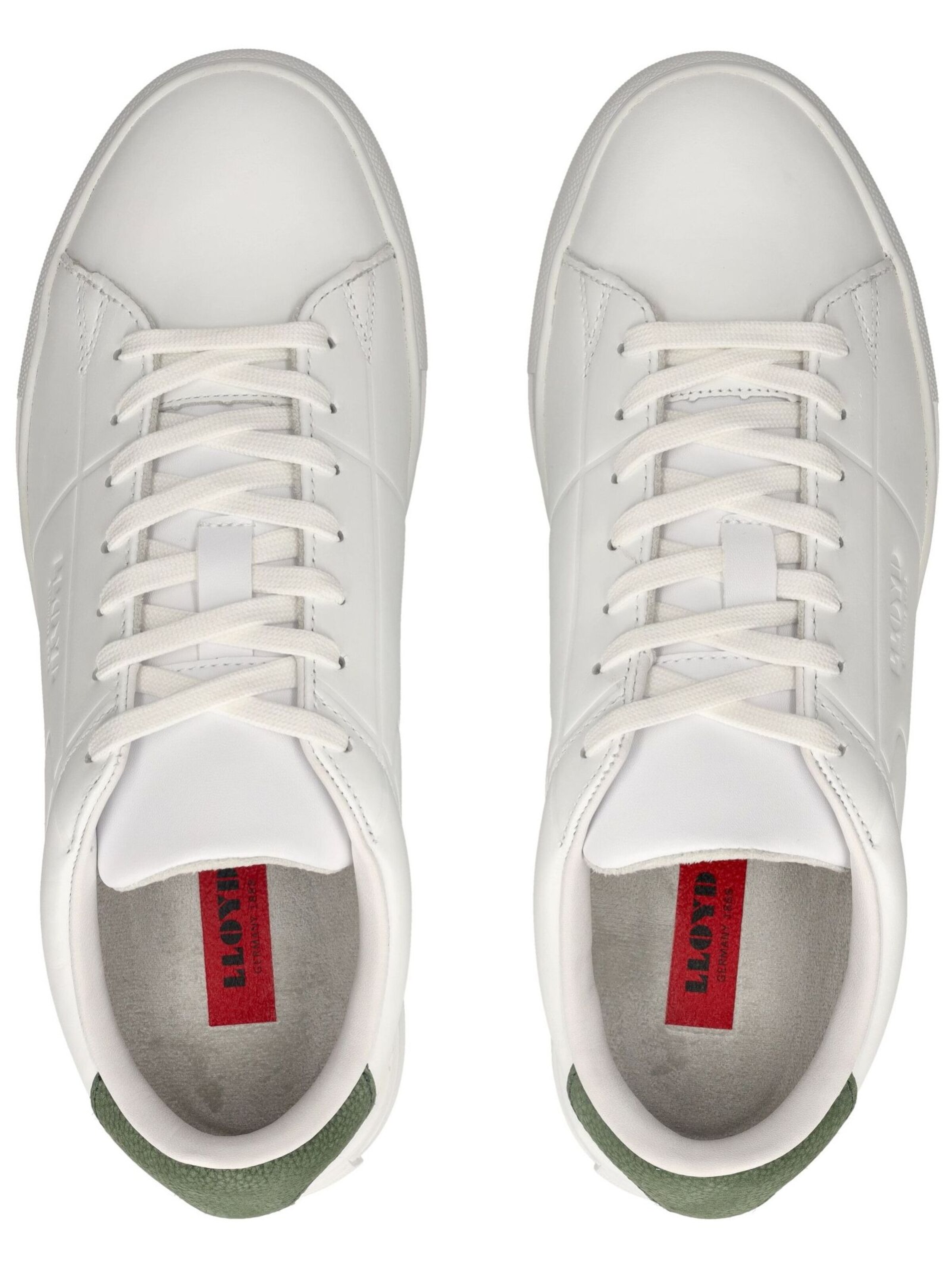 Baskets basses LLOYD en blanc