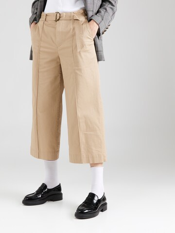 Wide leg Pantaloni 'BRIENDA' di Lauren Ralph Lauren in beige: frontale