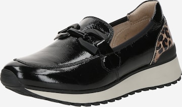 CAPRICE Пантофи 'KAIA' в черно: отпред