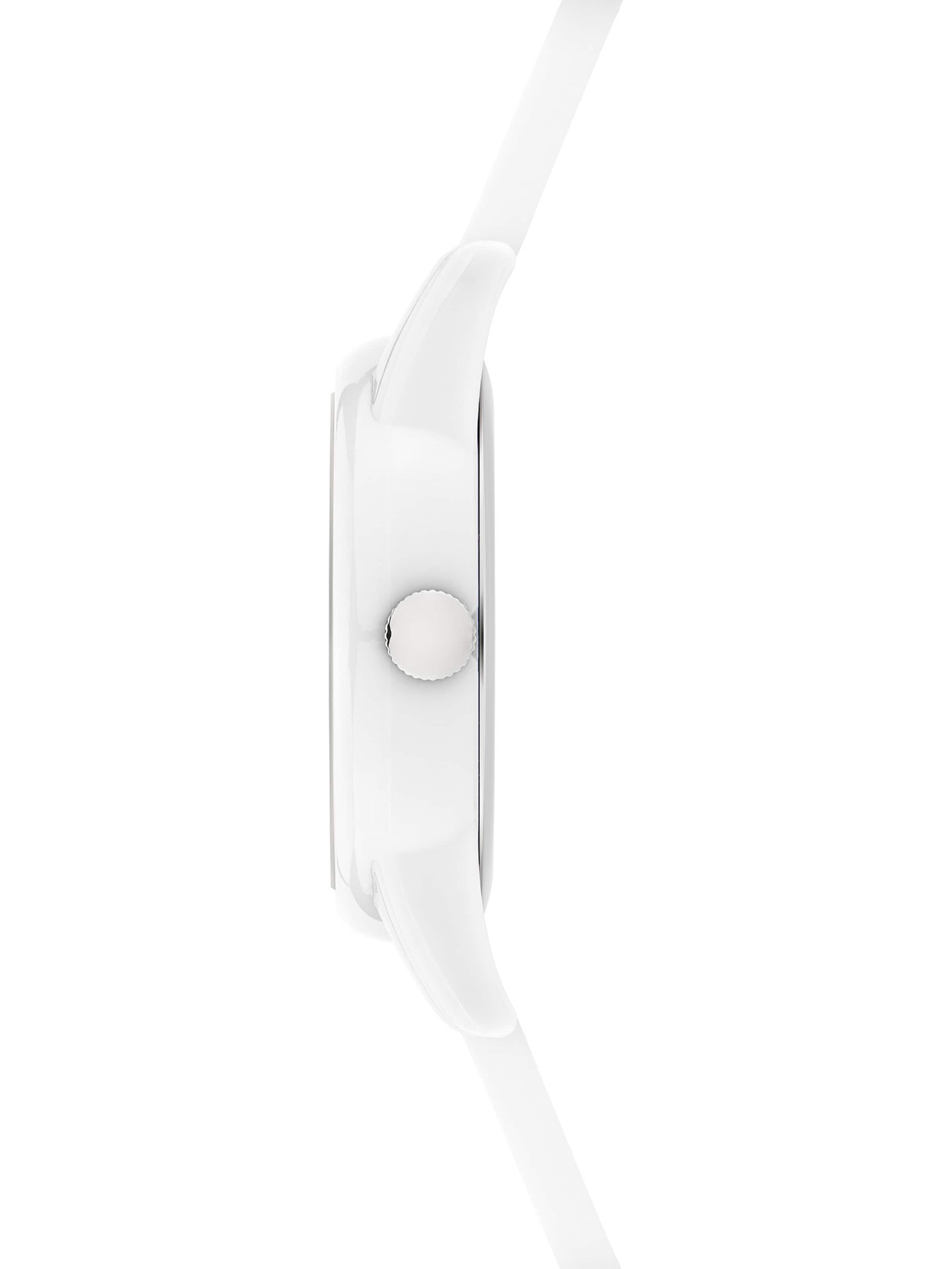 s.Oliver Analoguhr in Weiß