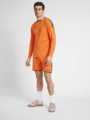 Hummel - Camisa funcionais em laranja