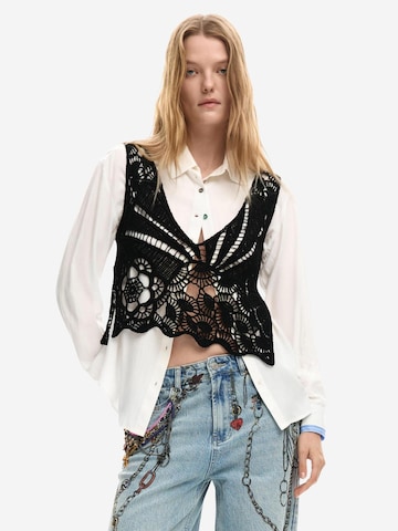 Desigual - Blusa 'CAM_LIRIO' en blanco