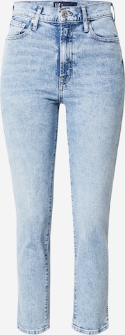 Coupe slim Jean 'AMBER' GAP en bleu : devant