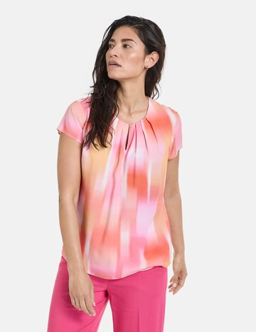 GERRY WEBER Blouse in Roze: voorkant