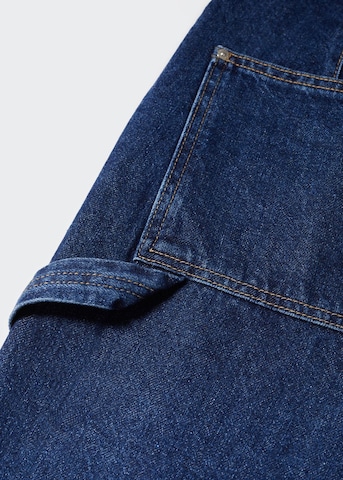 MANGO Wide leg Jeans 'kyomi' in Blauw