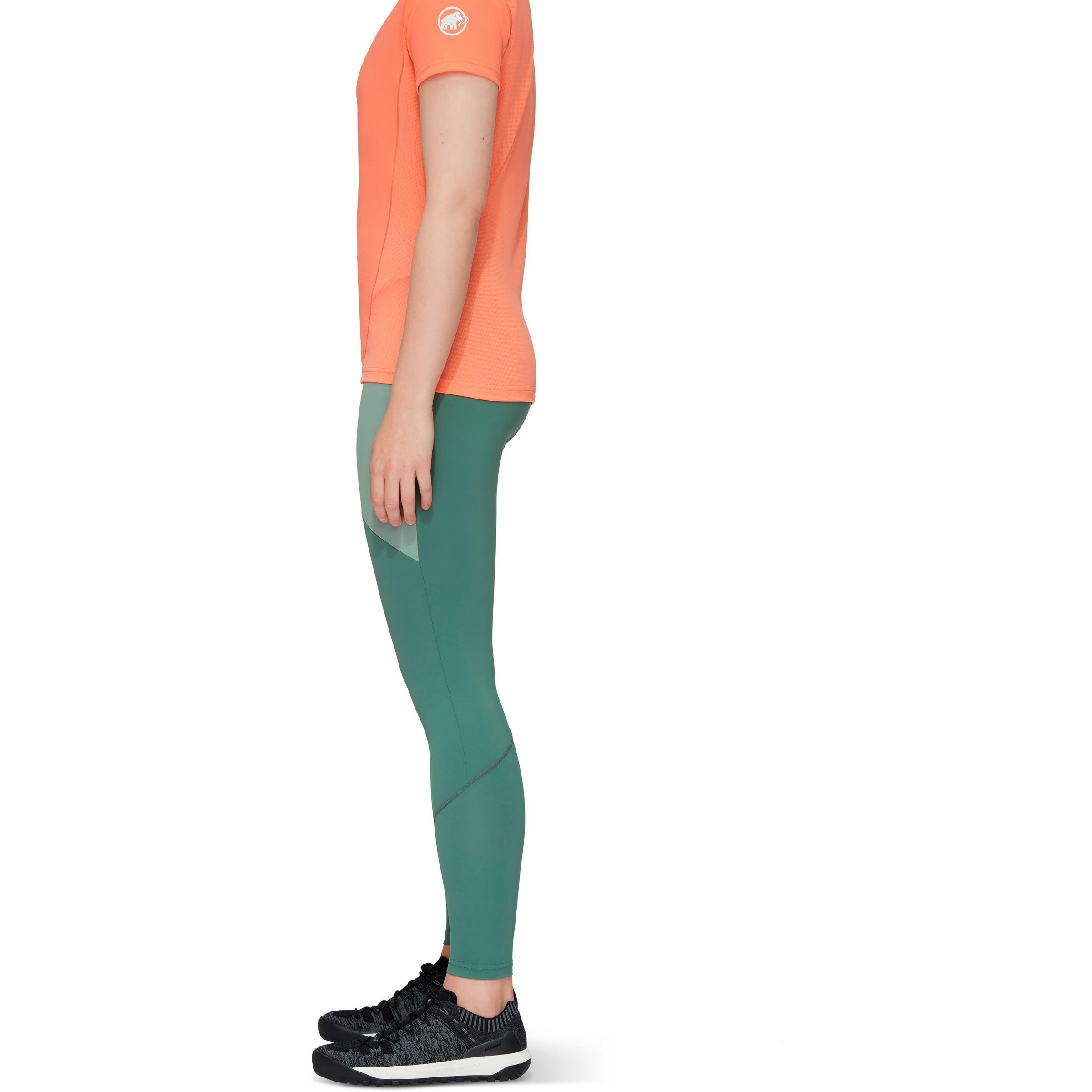MAMMUT Skinny Sporthose 'Aenergy' in Grün