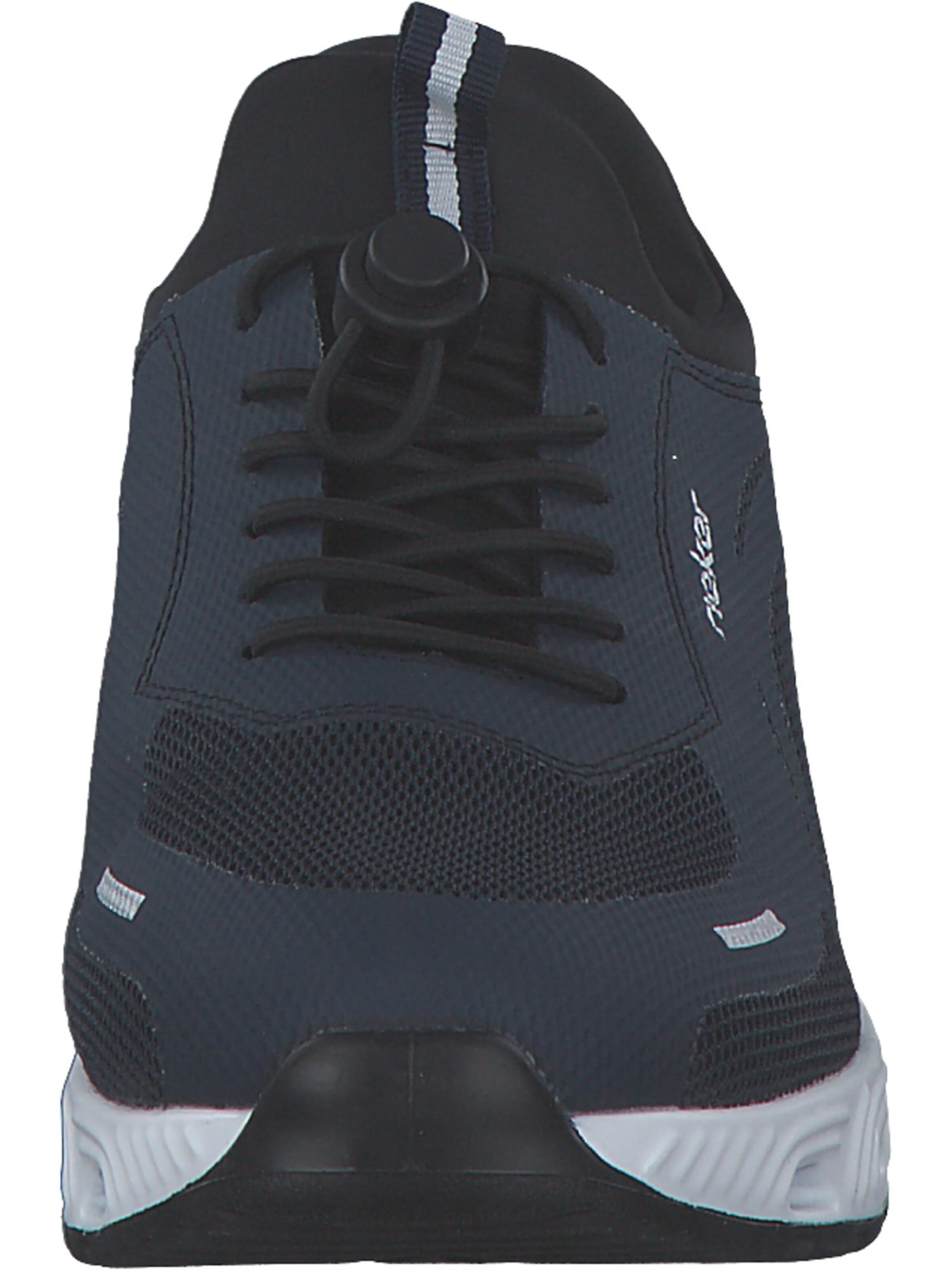 Baskets basses Rieker en bleu