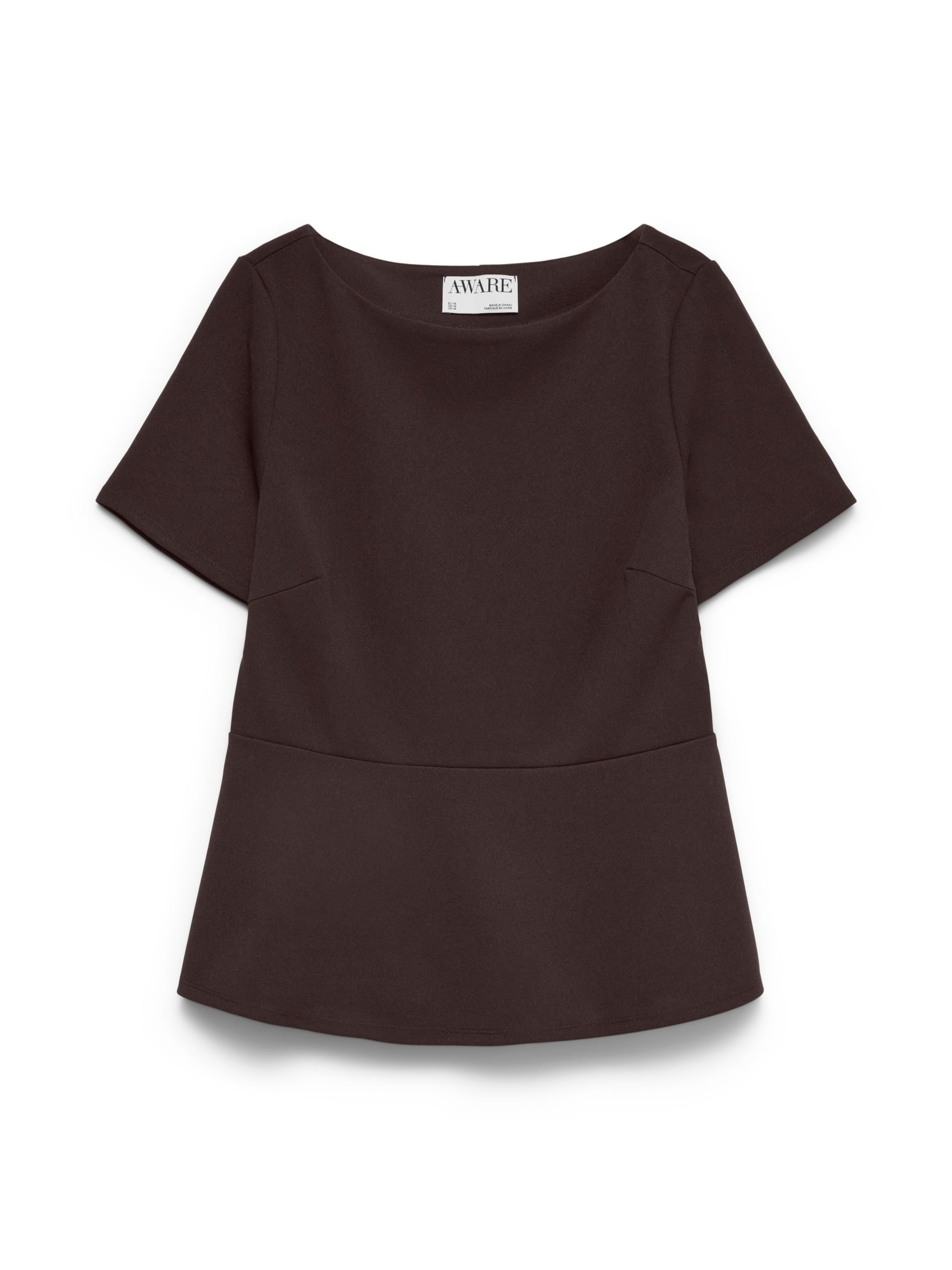 Haut VERO MODA en marron : devant