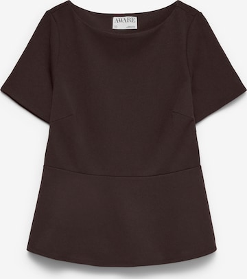 Haut VERO MODA en marron : devant