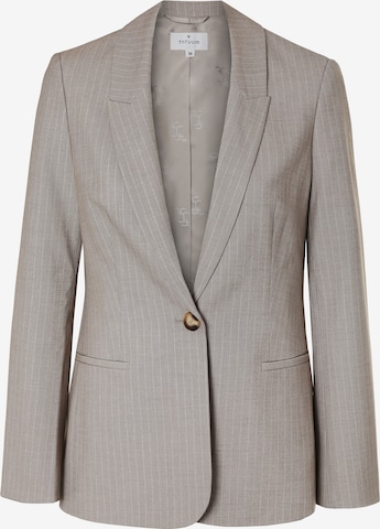 TATUUM Blejzer 'Remelika' - Sivá: predná strana