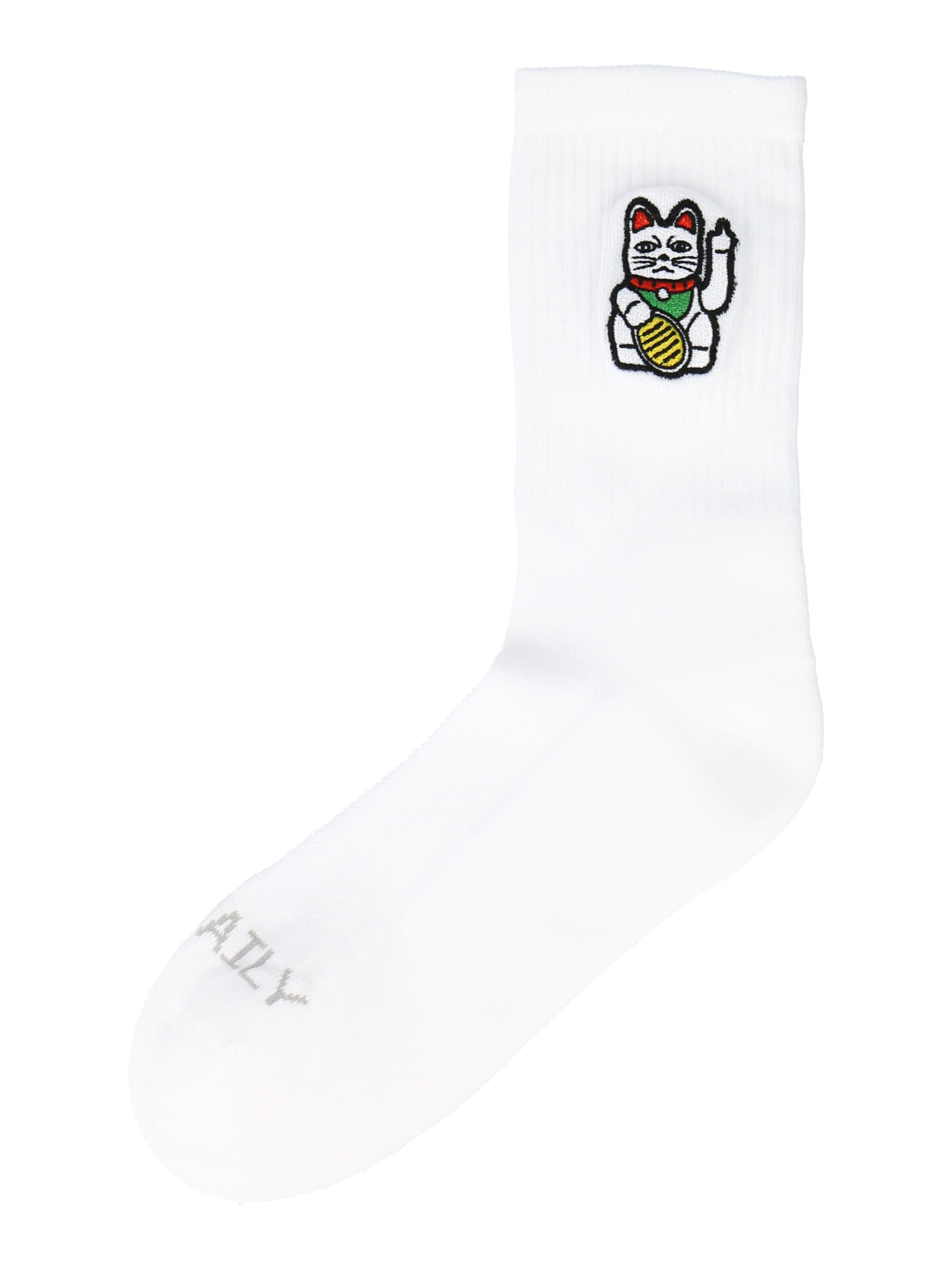 Iriedaily Socken byebye in Weiß Damen Bekleidung Strumpfware Socken 