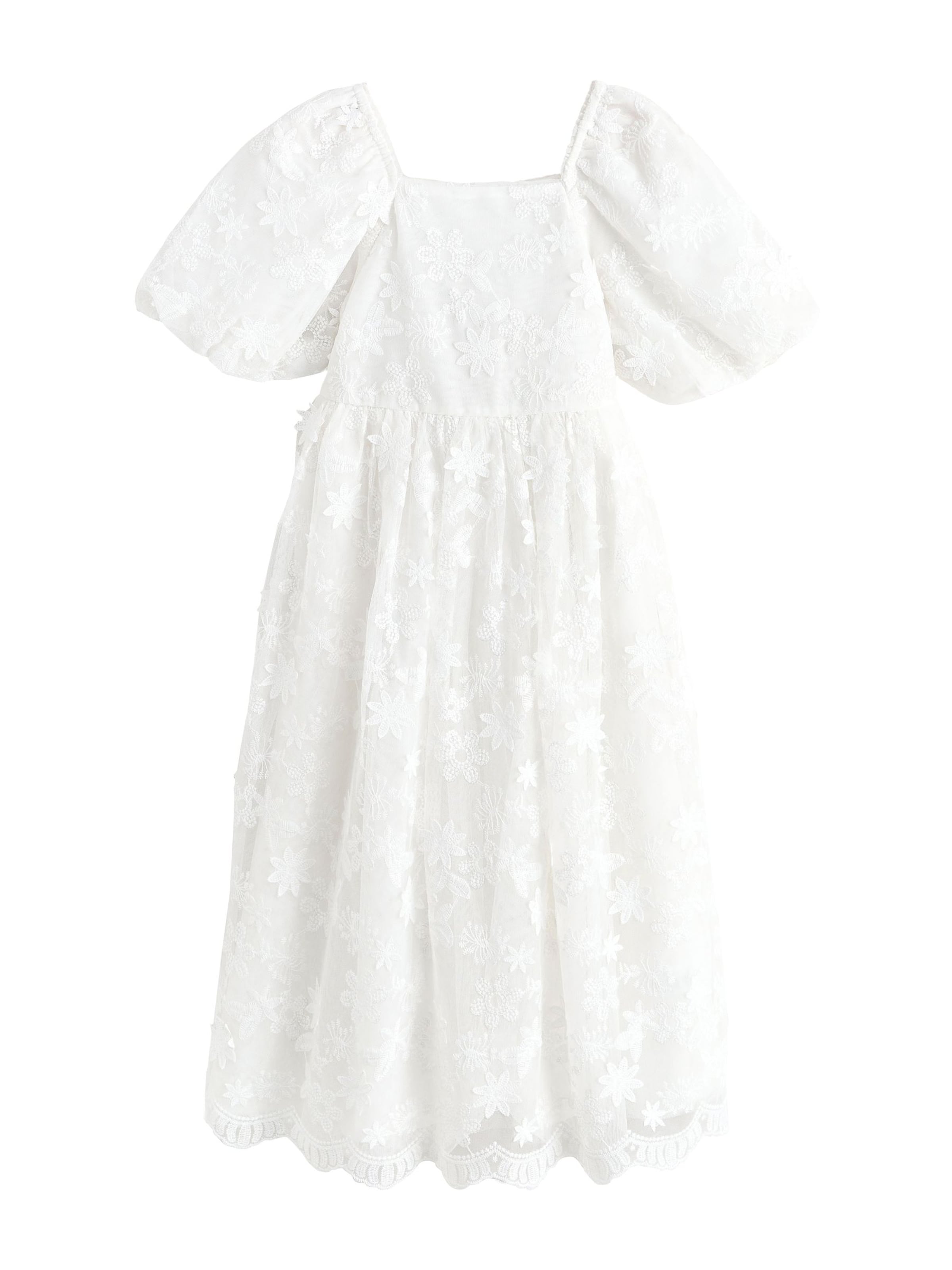 Next Jurk in Wit: voorkant