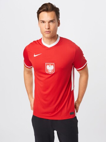 NIKE Tricot 'Polen  Away Stadium EM 2021' in Rood: voorkant