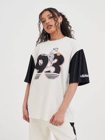 AND1 T-Shirt in Beige: Vorderseite