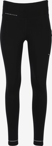 ENDURANCE Regular Workout Pants 'Thadea' in Black: front