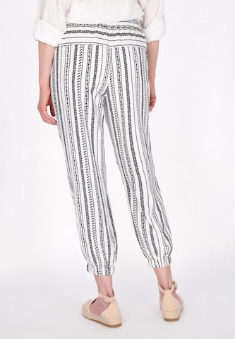 Effilé Pantalon usha FESTIVAL en blanc