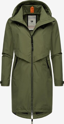 Manteau fonctionnel 'Frodik' Ragwear en vert