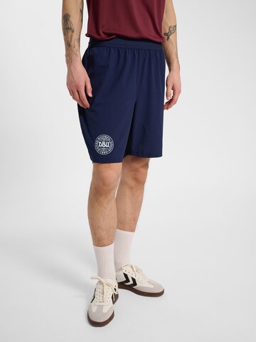 Hummel Regular Shorts in Blau: Vorderseite