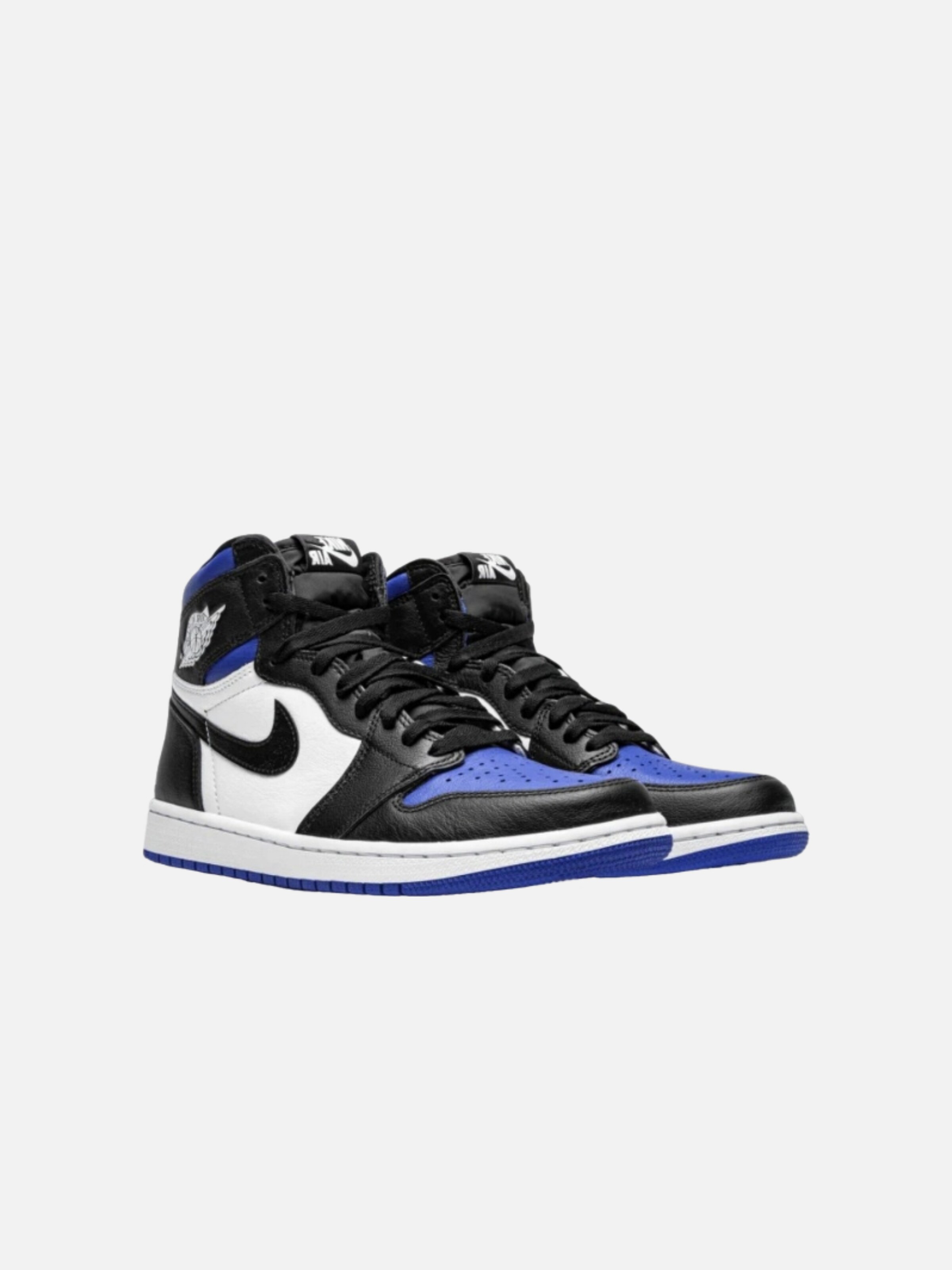 Jordan Sneakers hoog 'Air 1 Retro High Royal Toe' in Blauw