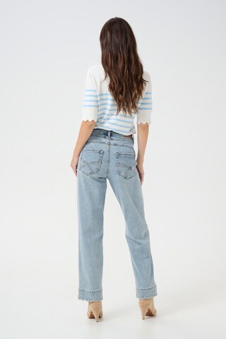 Cream regular Jeans 'CRGiselle Ankl' i blå