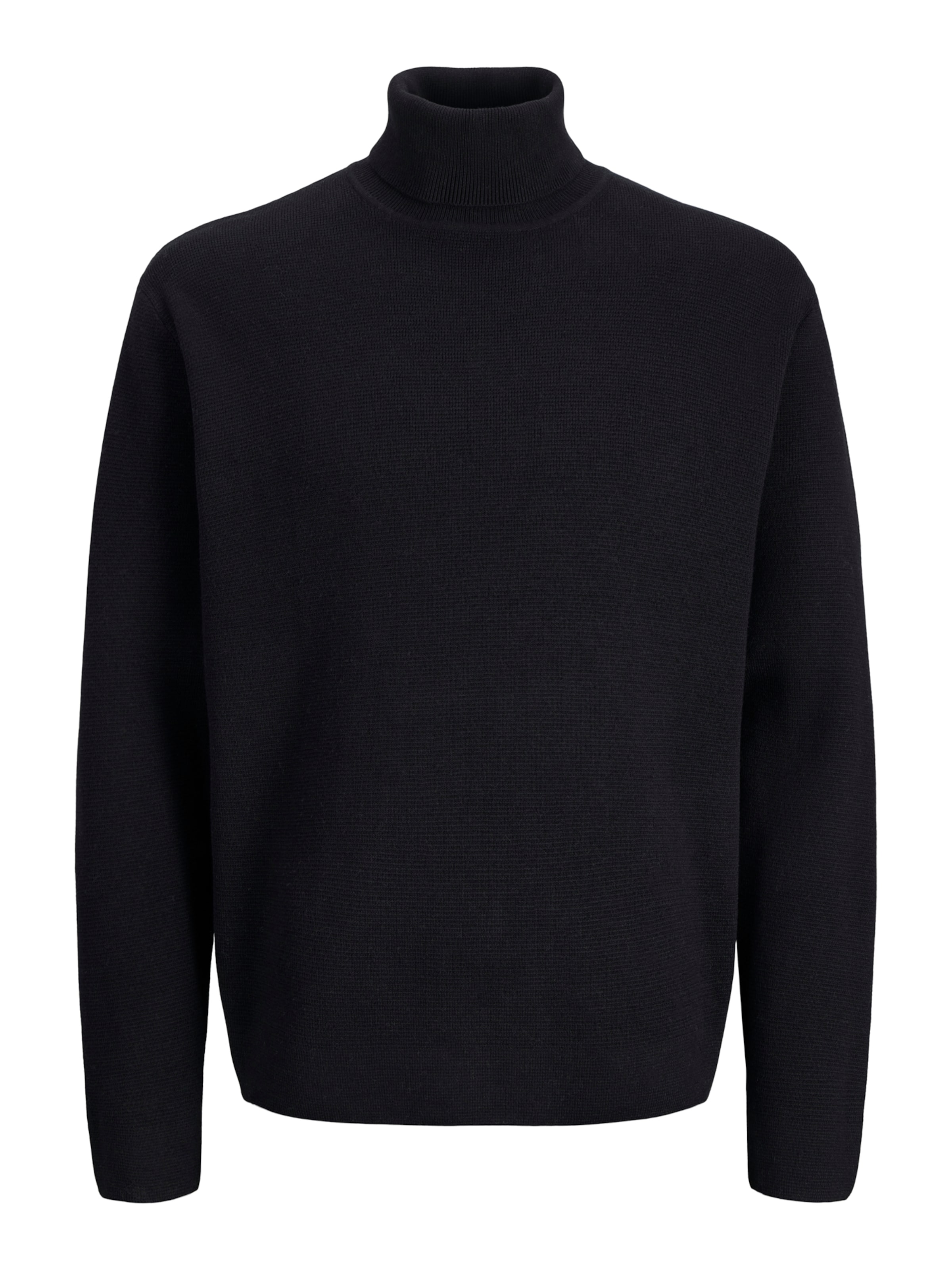Pull-over 'JPRBLAMILANO' Jack & Jones Premium en noir : devant