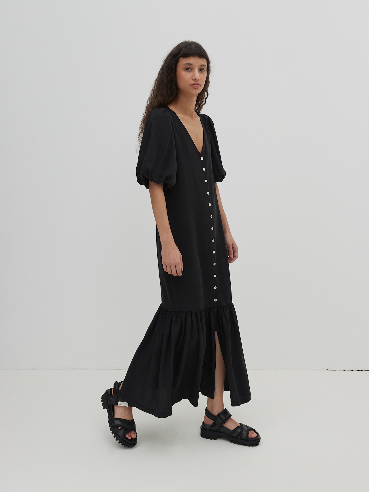 EDITED Producten Jurk 'Isabela' Zwart