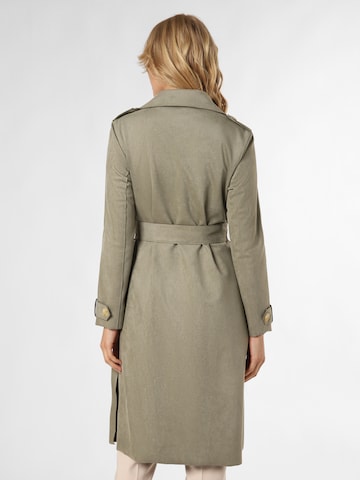 Marie Lund Between-Seasons Coat in Green