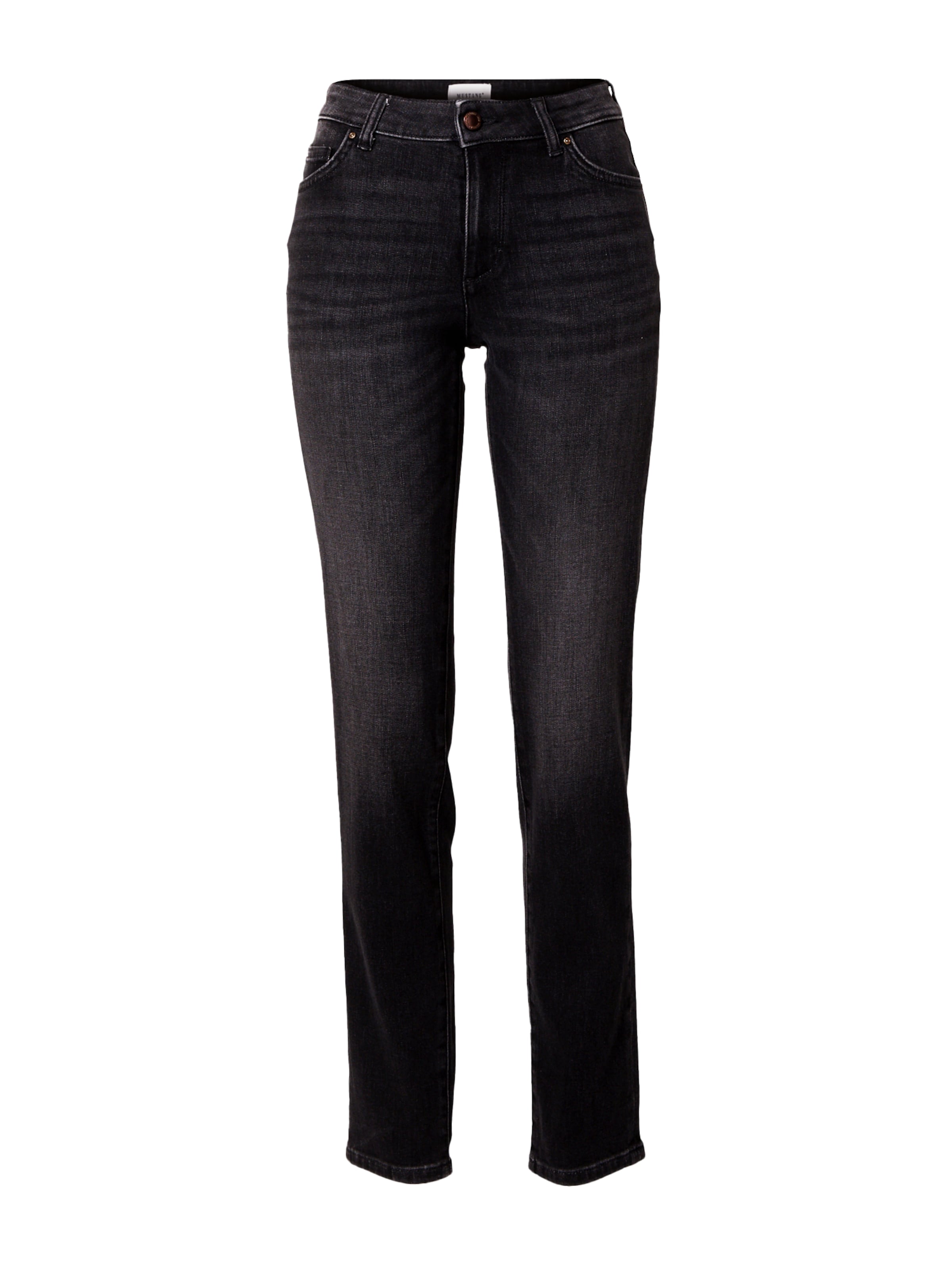 MUSTANG Skinny Jeans 'Crosby' in Schwarz: Vorderseite