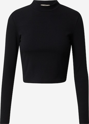 A LOT LESS Skjorte 'Nova' i svart: forside