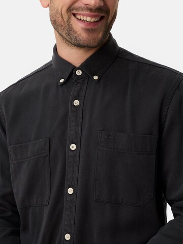 CAMEL ACTIVE Regular Fit Hemd in Schwarz