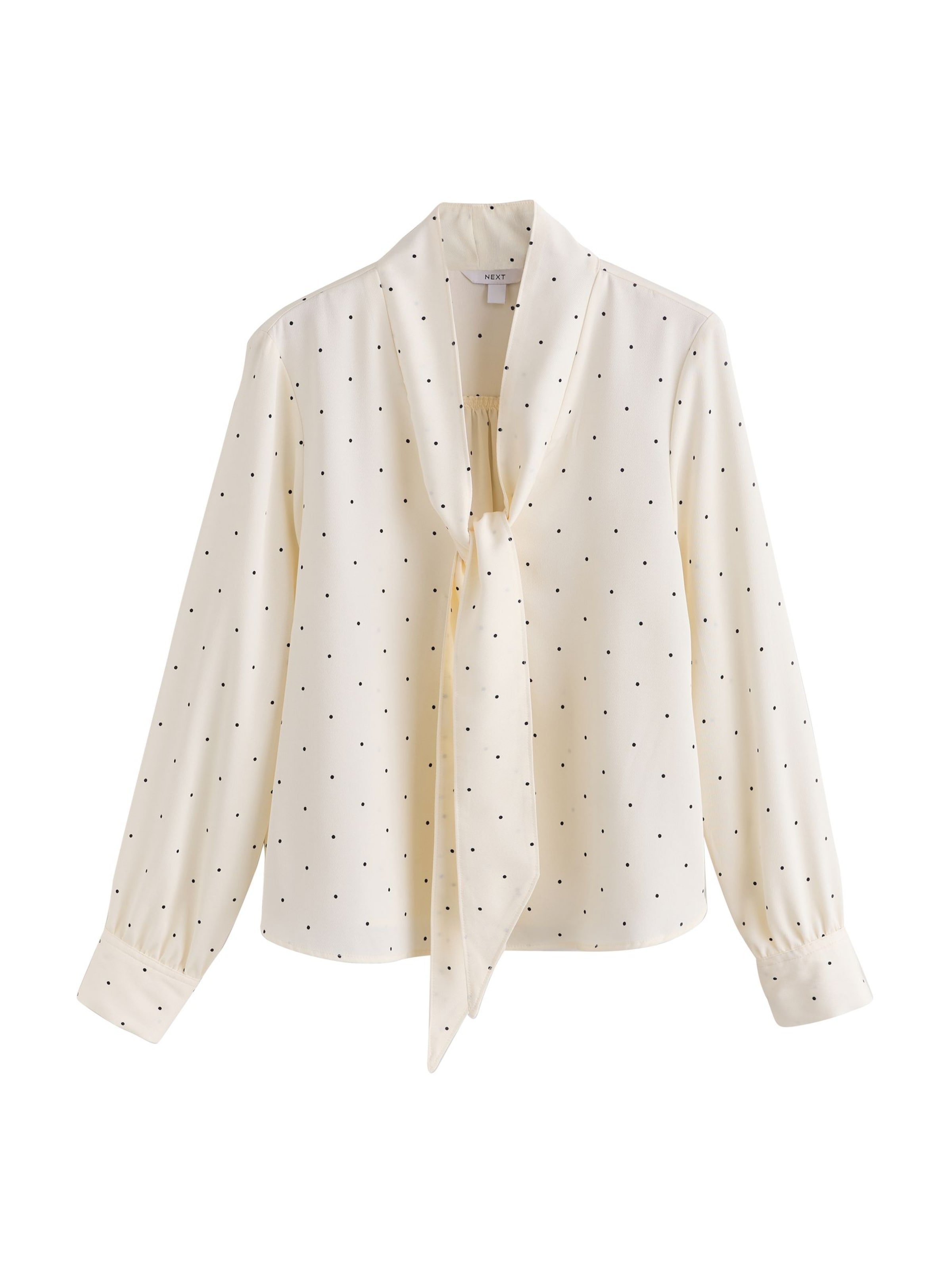 Next Bluse i beige: forside
