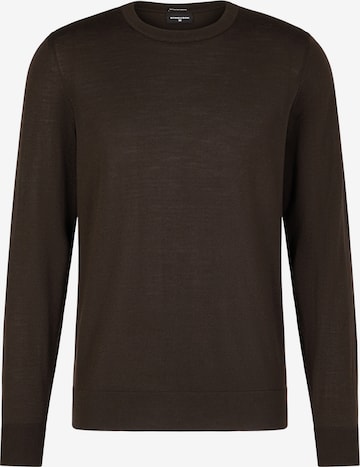 STRELLSON Trui 'Marek' in Bruin: voorkant