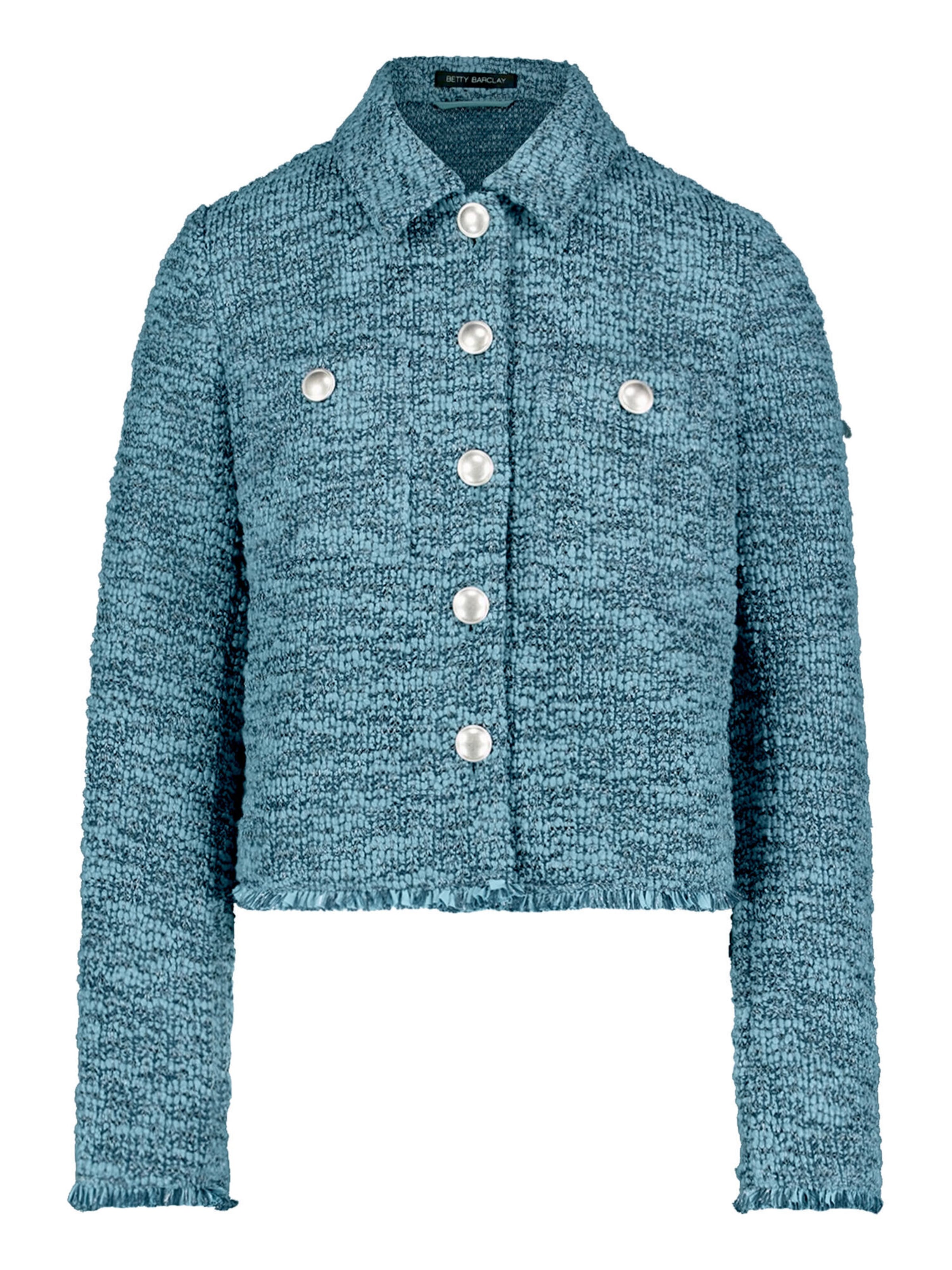 Veste mi-saison Betty Barclay en bleu : devant