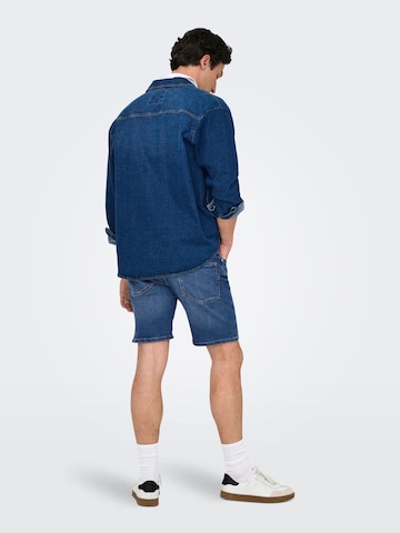 Only & Sons Regular Jeans 'ONSWeft' in Blauw