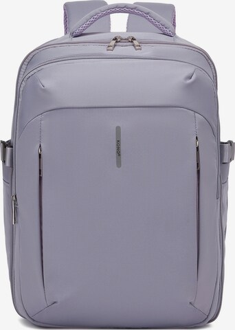 Kono Rucksack in Lila: Vorderseite
