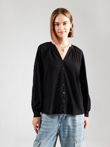 VILA Blouse 'VIBABERA' in Black: front