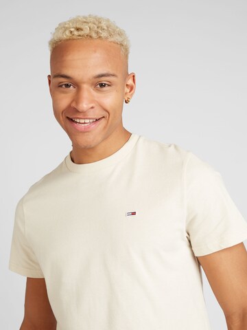 Coupe regular T-Shirt Tommy Jeans en beige