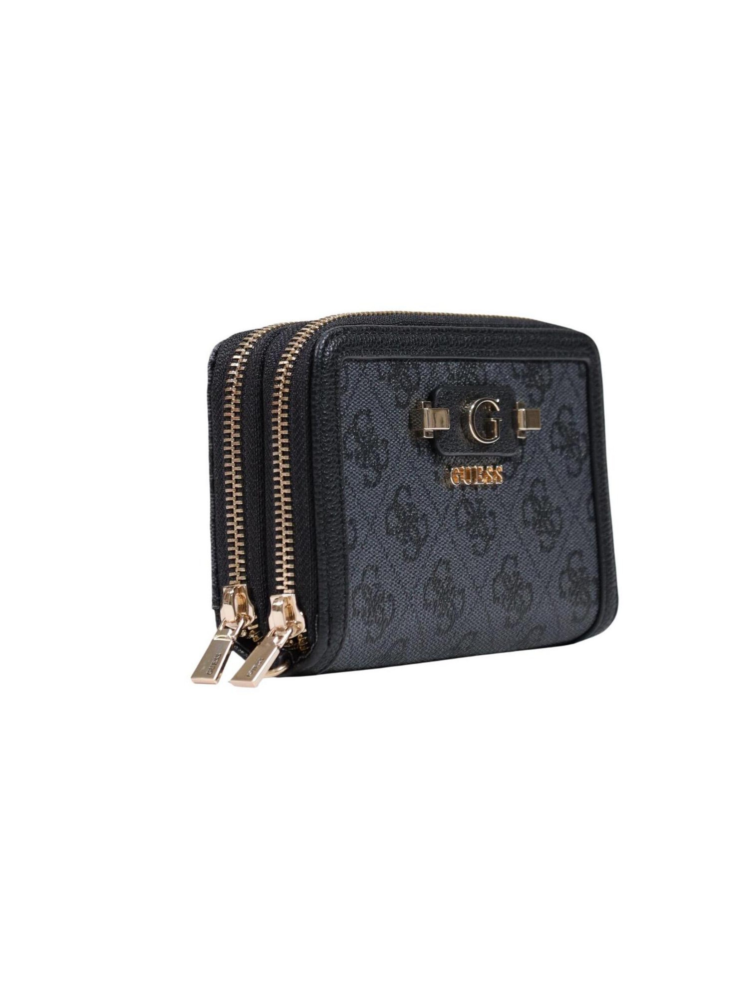 Portamonete 'COLEEN LOGO SML ZIP SWSG97 49164' di GUESS in grigio