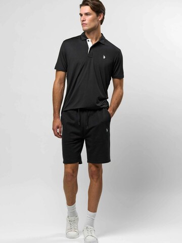 Fit confort Chemise ' Clark Polo ' U.S. POLO ASSN. en noir