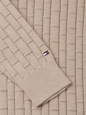 TOMMY HILFIGER Pullover in Beige