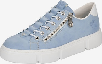 Sneaker bassa di Rieker in blu: frontale