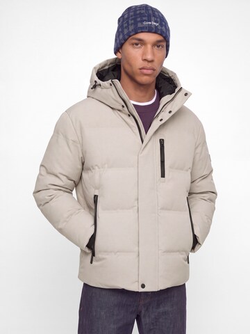 JACK & JONES Зимняя куртка 'JCOTrace' в Серый: спереди