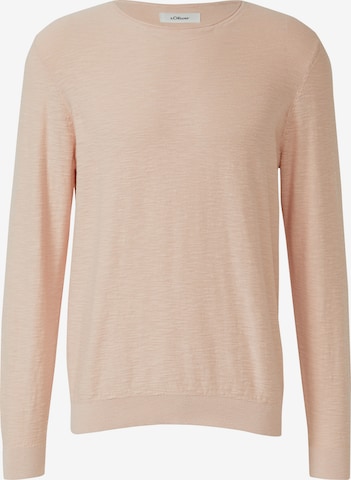 s.Oliver Pullover in Pink: Vorderseite