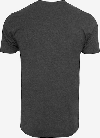 Merchcode Shirt 'Merry Christmas Lights' in Grey