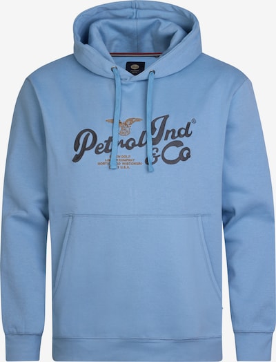 Petrol Industries Collegepaita värissä vaaleansininen / karamelli / musta, Tuotenäkymä